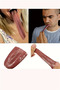1Pc-Halloween Realistic Tongue- Flexible Prank Makeup Supplies, Party & Stage Accessory