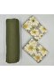 100% Cotton Fabric Fitted Sheet+Pillowcase Corner Depth 28-30 CM Soft Fabric New Season