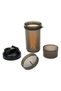Shaker din plastic negru 600ml - 2