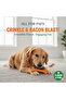 Bone-Shaped Dog Toy – 12.6 Cm, Squeaky and Bacon Flavored, for Small and Medium Breeds - 5