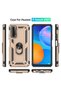 Mtxdpn Huawei P Smart 2021 Case Sofia Ring Silicone Cover (164907) - Gold - 3