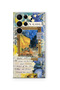 Samsung Galaxy S23 Ultra Compatible Van Gogh Cafe Terrace Patterned Transparent Phone Case
