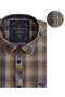 Large Size Cotton Flannel Shirt with Double Pockets (Loose Comfortable Fit) - 3