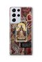 Samsung Galaxy S21 Ultra Compatible the Empress Queen Tarot Pattern Transparent Phone Case