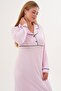 Mecit 6308 Pink Women's Nightgown - 3
