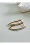 Xuping Zircon Stone Shuttle Earrings-Rose Color Acr7102 - 3