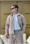 Fabric Oversized Lined Jacket - 8