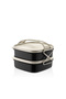 2-Layer Storage Container Qlux 2-Layer Food Container Camping Picnic School Athlete Workplace Lunch Box L-00795 - 2
