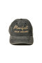 Gold Embroidered Gray Color Hat Cotton Visor Adjustable Hat Casual Style Manifest Your Dreams