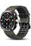 Rugged Silicone Band for Samsung Galaxy Watch Ultra 47mm, Green