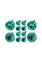 Designer Baubles Gift Set Turquoise 4 & 8cm Mixed 20Pcs/Box - 2