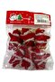 New Year's Decorations Santa Claus Christmas Tree 4 cm Red 6 Pieces - 2