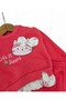 Baby Girl Thick Winter 3-Layer Fleece Set with Fleece-Lined Cat Prints 6-9-12-18-24 Months - 5
