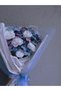 Hand Knitted Blue Daisy Bouquet / Valentine's Day / Gift / Birthday / Teacher's Day / Flower - 3