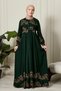 Mevlana Skirt Viscose Fabric Hijab Clothing Mother's Dress Prayer Dress Wide Fit Hijab Dress - 2