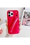 iPhone 14 Pro Max (6.7 Inch) Compatible Summer Lip Case with Lipstick Compartment Lipstick Case