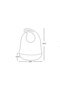 Figured Premium, Durable Bpa-Free Adjustable Children's Silicone Bib (9+ Months) - 2