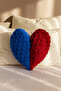 Romantic Heart Pillow - Valentine's Day Trabzon Heart Pillow - Modern for Gift and Decoration - 2