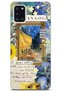 Samsung Galaxy A31 Compatible Van Gogh Cafe Terrace Patterned Transparent Phone Case