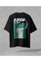 Arda Güler Design Back Printed High Quality Compact Unisex Oversized T-Shirt