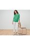 Women's Cardigan, Thin Knitted, Green - 3