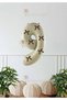 Cream Number Foil Balloon with Ribbon Brown Number with Brown Ribbon Cream Number with Bow 9 Years Old