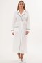 Women's Long Sleeve Shirt Collar Dressing Gown+Nightgown+Pajamas 4-Piece Set 65% Cotton 35% Viscose - 5