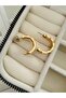 Steel Hoop Earrings - 2