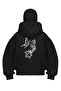 Snow Masked Ninja Unisex Sweatshirt Cardigan 2Strands Thick Fleece - 4