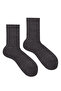 3-Piece Winter Women's Wool Sleeping Socks Soft Touch Anthracite Color Heat Retaining Socks - 5