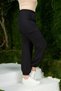 Gamze Moda Elastic Waist Snow Cargo Pocket Large Size Pants - 3