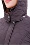 Women's Fur Quilted Coat - Water Repellent Plus Size Winter Coat - Mg001 - 7