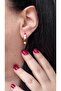 Colorful Steel Hoop Earrings - 2