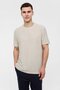 Ecru Regular Fit Crew Neck T-Shirt