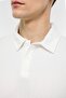 White Polo Neck Regular Fit T-Shirt - 5