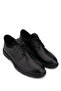 Men's Genuine Leather Black Casual Shoes - 2