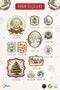 Vintage Christmas Themed Wall Sticker Set |   11 Piece Retro Christmas Decor Set |   Decorative Sticker - 5