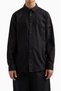 Men's Long Sleeve Regular Shirt Collar Casual Black Shirt Xm000431 Af13131-Fc041 - 2