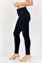 Women Skinny Fit Washed Stretchable Jeans, Navy - 2