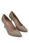 Women's Genuine Leather Mink Patent Leather Heeled Shoes - 2