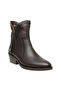 D25Kb-8080 Daily Heeled Brown Women's Boots
