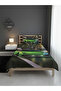 Green Sports Car Themed Children's Pique Set - 6