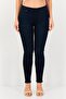 Women Skinny Fit Washed Stretchable Jeans, Navy
