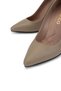 Women's Genuine Leather Mink Patent Leather Heeled Shoes - 3