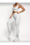 Silver Instinct Sportswear Set – Leopard Print Activewear Bralet and Leggings Set - 3