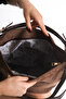 Women's Suede Soft Shoulder Handle Crossbody Bag - 5