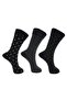 Crew Socks 3 Pack – Men’s Cotton Athletic Mid-Calf Socks, Black
