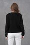 Women's Crew Neck Garni Detail Knitwear Sweater - 6