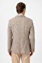 Beige wool blend trench coat - 4
