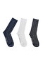 3 Pairs Men's Corporate Crew Socks – Breathable, Moisture-Wicking, Stay-Put Grip – Premium Cotto - 6